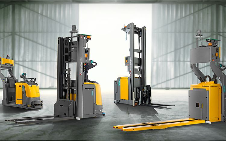 Truck pallet AGV